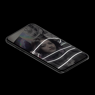 Mockup of an Instagram filter